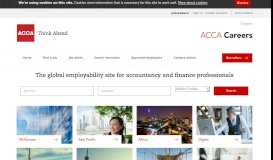 
							         ACCA Careers | jobs | Choose from 25,080 live vacancies								  
							    
