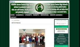 
							         ACCA News | Aurora Central High School								  
							    