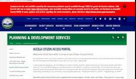 
							         Accela Citizen Access Portal - Bernalillo County								  
							    