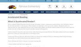 
							         Accelerated Reading - Fairview Elementary - Orland Unified School ...								  
							    