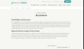 
							         Accenture | HealthEdge								  
							    