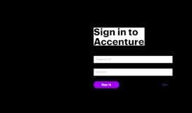 
							         Accenture Portal								  
							    