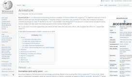 
							         Accenture - Wikipedia								  
							    