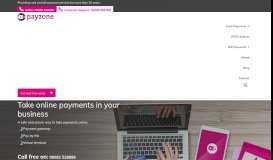 
							         Accept Online Card Payments Securely with Payzone								  
							    