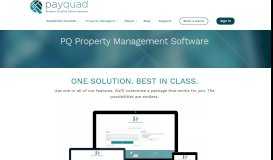 
							         Accept online rent payments for free! Property managers - Payquad								  
							    