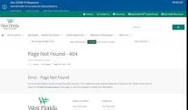 
							         Accepted Insurance Plans/Network List | West Florida Hospital								  
							    