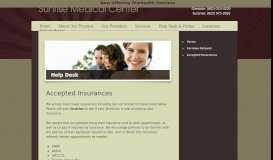 
							         Accepted Insurances » Sunrise Medical Center								  
							    