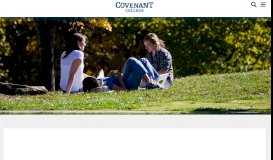 
							         Accepted Students | Covenant College								  
							    