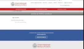 
							         Acceso al Portal Lazarillo | Universidad de Salamanca - USal								  
							    