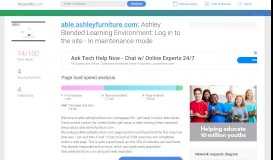 
							         Access able.ashleyfurniture.com. Ashley Blended Learning ...								  
							    