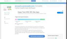 
							         Access accounts.axxessweb.com. Complete Home Health ...								  
							    