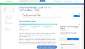 
							         Access advisorhub.hillarys.co.uk. Log In | Hillarys Advisor Portal								  
							    