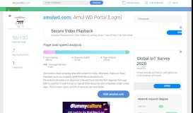 
							         Access amulwd.com. Amul WD Portal (About us) [Login]								  
							    