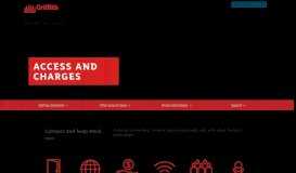
							         Access and charges - Griffith University								  
							    