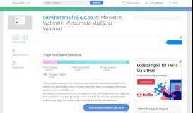 
							         Access anywheremailv2.qlc.co.in. MailServe Webmail ...								  
							    
