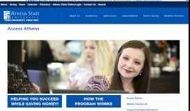 
							         Access Athens – Athens State University								  
							    