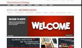 
							         Access, Card, and Parking Services - Illinois Institute of Technology								  
							    