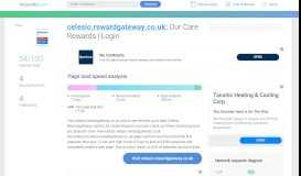 
							         Access celesio.rewardgateway.co.uk. Our Care Rewards | Login								  
							    
