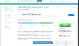 
							         Access chihealth.smart-square.com. Smart Square - Login								  
							    