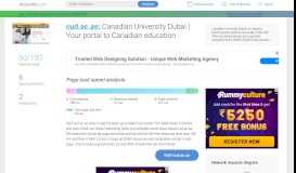 
							         Access cud.ac.ae. Canadian University Dubai | Your portal to ...								  
							    
