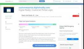 
							         Access customerportal.digitalrealty.com. Digital Realty | Customer ...								  
							    