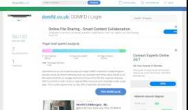
							         Access domfd.co.uk. DOMFD | Login								  
							    