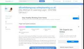 
							         Access elliswhittamgroup.safetylearning.co.uk. Ellis Whittam E ...								  
							    