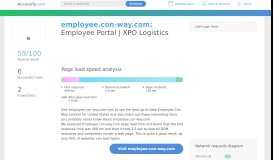 
							         Access employee.con-way.com. Employee Portal | XPO Logistics								  
							    