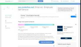 
							         Access ess.rosterlive.net. EmpLive - Employee Self Service								  
							    