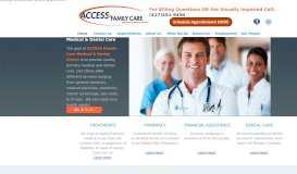 
							         Access Family Care Medical & Dental Clinics								  
							    