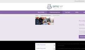 
							         Access Fertility | Sims IVF								  
							    