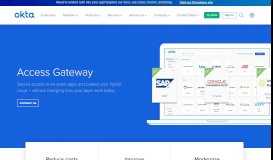 
							         Access Gateway | Okta								  
							    