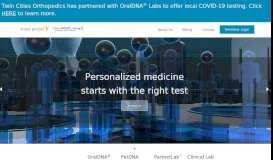 
							         Access Genetics & OralDNA Labs								  
							    