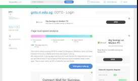
							         Access goto.ri.edu.sg. GOTO - Login								  
							    