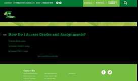
							         Access Grades and Assignments (ProgressBook/Schoology)								  
							    