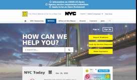
							         ACCESS HRA | City of New York - NYC.gov								  
							    