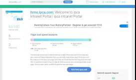 
							         Access hrms.ipca.com. Welcome to Ipca Intranet Portal | Ipca Intranet ...								  
							    