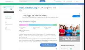 
							         Access iflex1.innotech.org. iFLEX: Log in to the site								  
							    