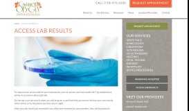 
							         Access Lab Results - Gwinnett OBGYN								  
							    