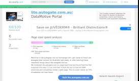 
							         Access lite.autogate.com.au. DataMotive Portal								  
							    