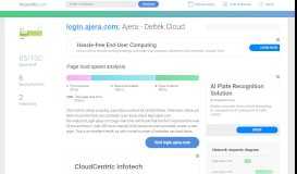 
							         Access login.ajera.com. Ajera - Deltek Cloud								  
							    