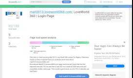 
							         Access mail2013.loveworld360.com. LoveWorld 360 | Login ...								  
							    