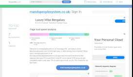 
							         Access mandspeoplesystem.co.uk. Sign In								  
							    