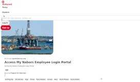 
							         Access My Nabors Employee Login Portal | E Guided Service | Portal ...								  
							    