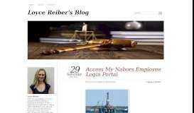 
							         Access My Nabors Employee Login Portal | Loyce Reiber's Blog								  
							    