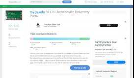 
							         Access my.ju.edu. MYJU Jacksonville University Portal								  
							    