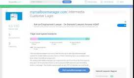 
							         Access mymailboxmanager.com. Intermedia Customer Login								  
							    