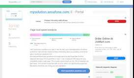 
							         Access mysolution.ansafone.com. E - Portal								  
							    