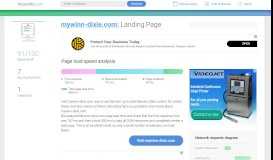 
							         Access mywinn-dixie.com. Landing Page								  
							    