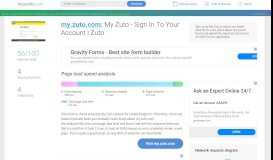 
							         Access my.zuto.com. My Zuto - Sign In To Your Account | Zuto								  
							    